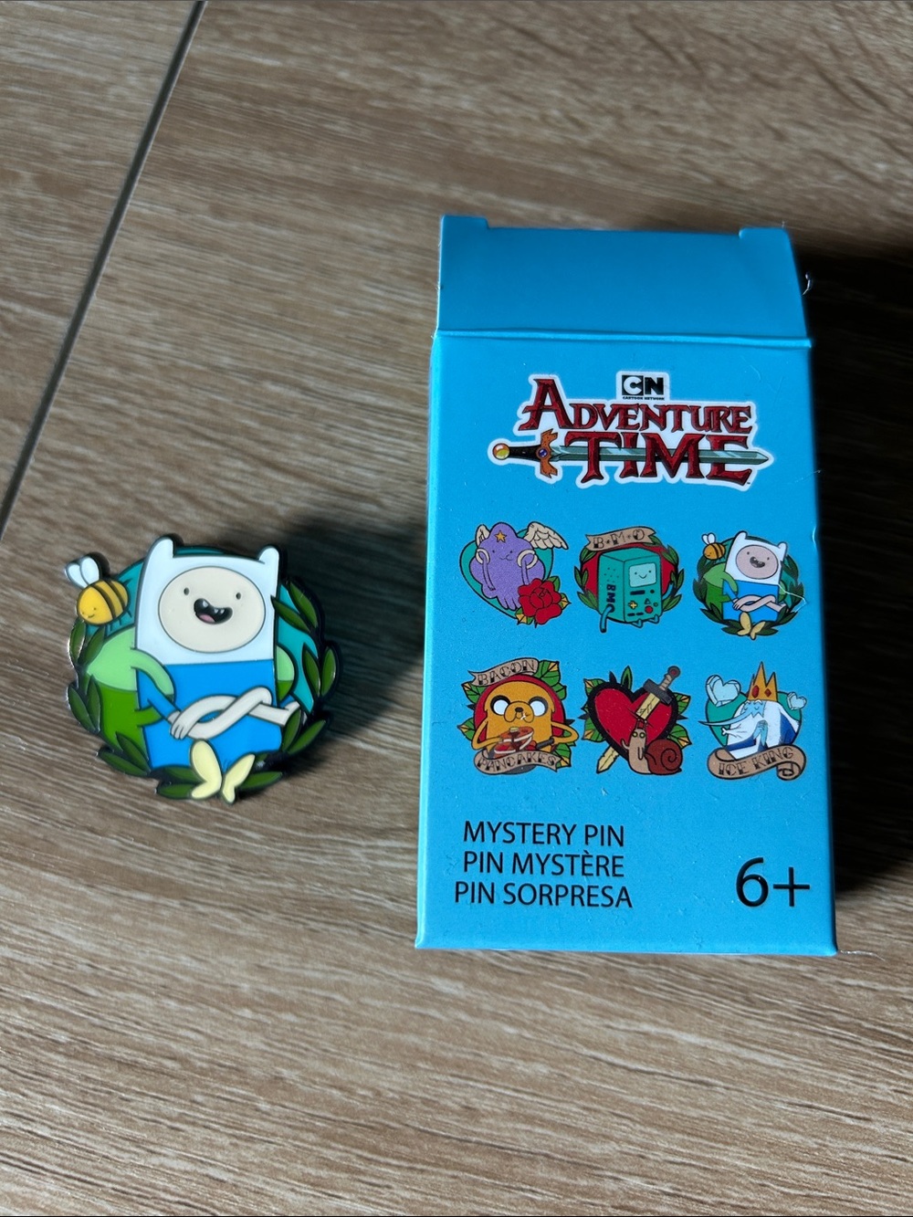 Loungefly Adventure Time Character Tattoo Blind Box Enamel Pin